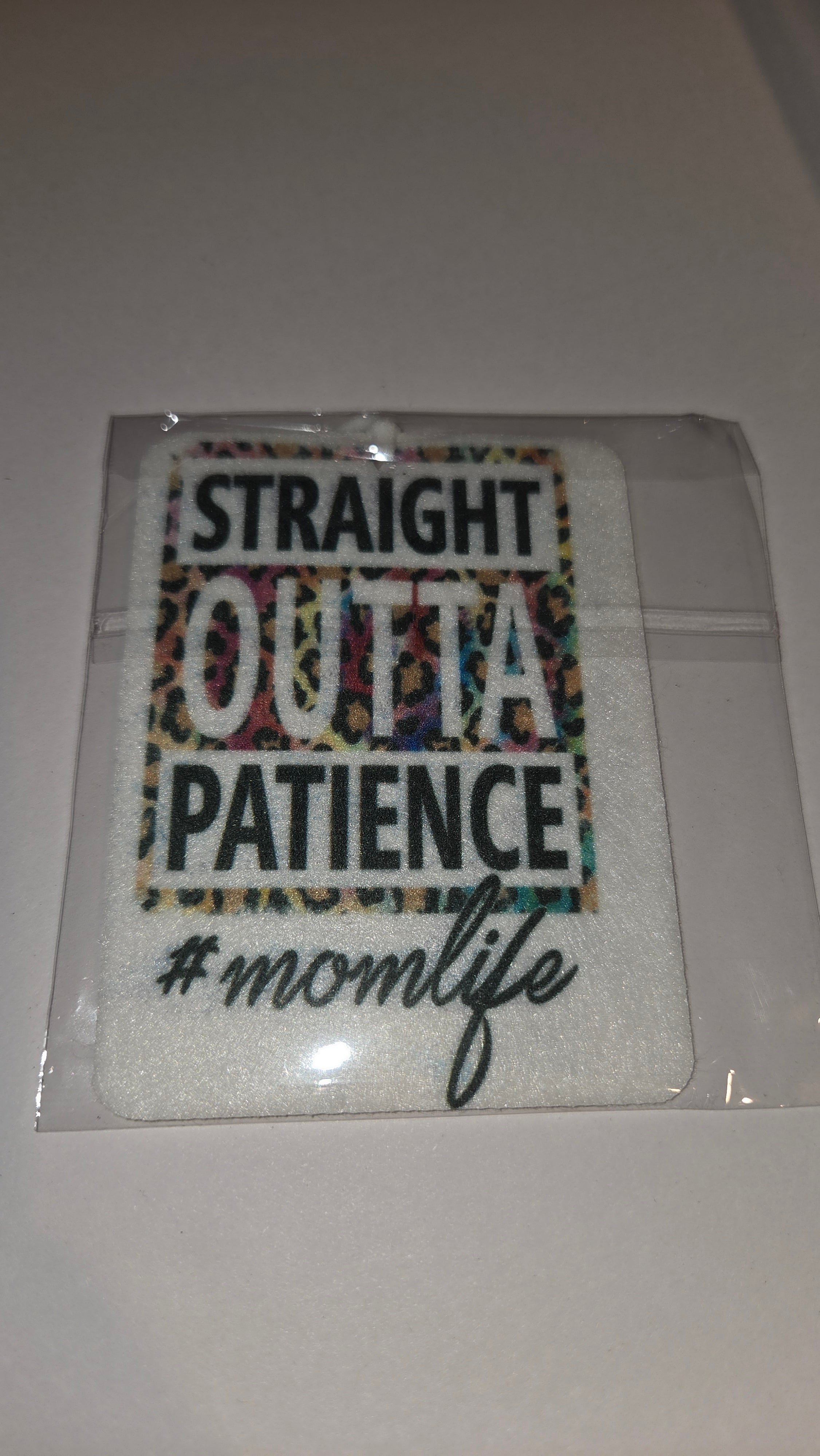 Straight outta patience #momlife