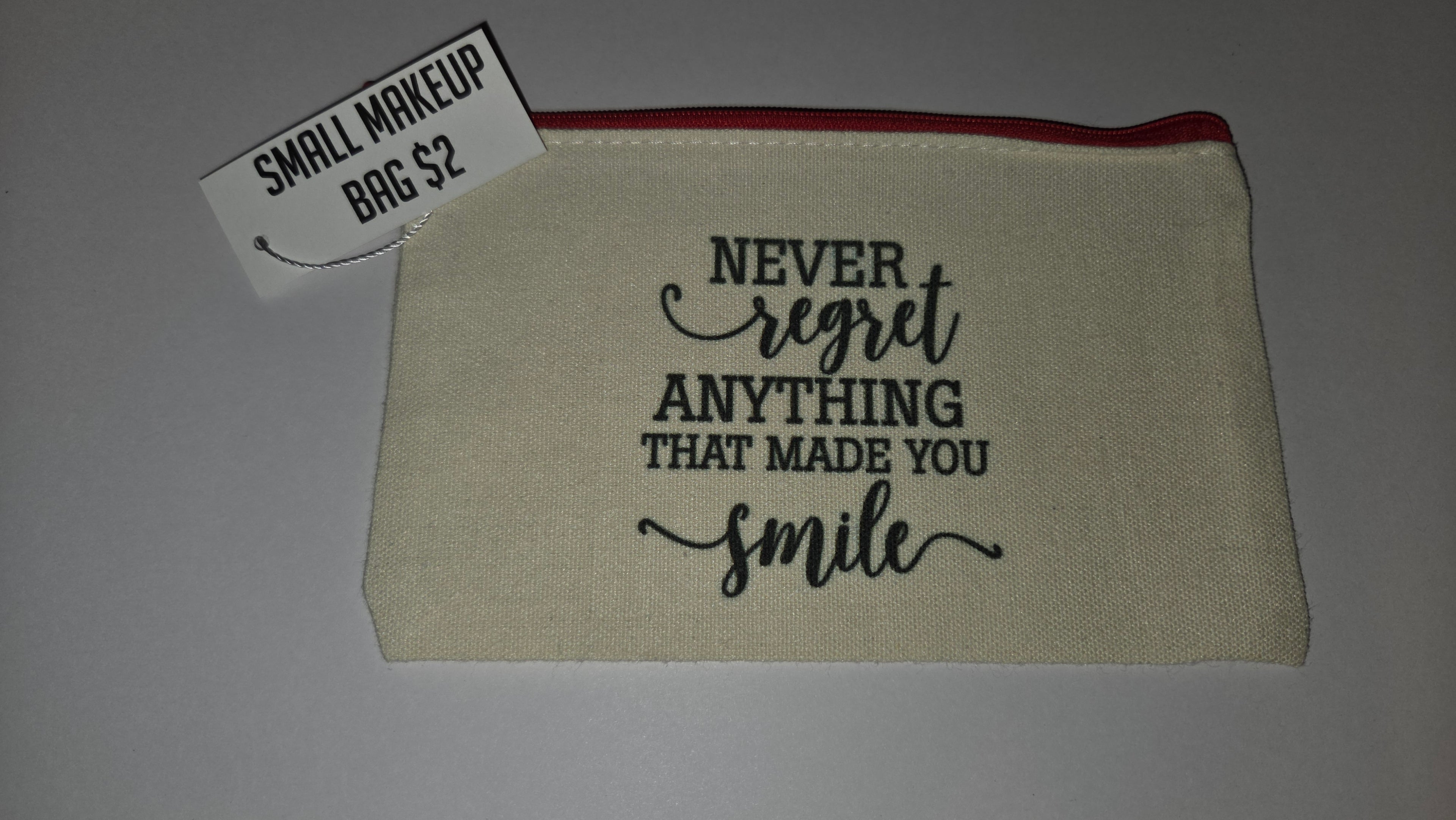 Never regret anything that made you smile