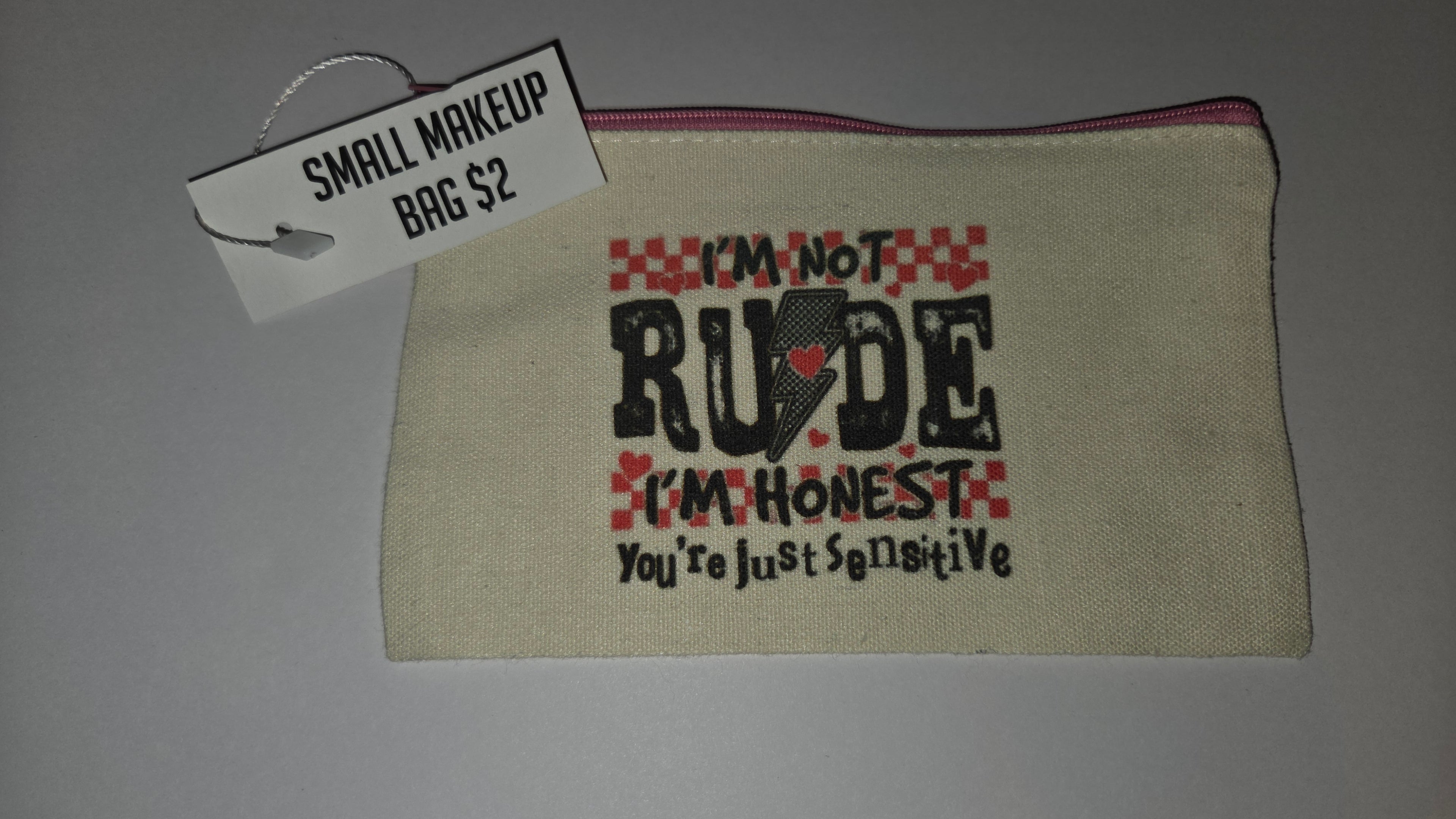 I'm not rude I'm honest you're just sensitive