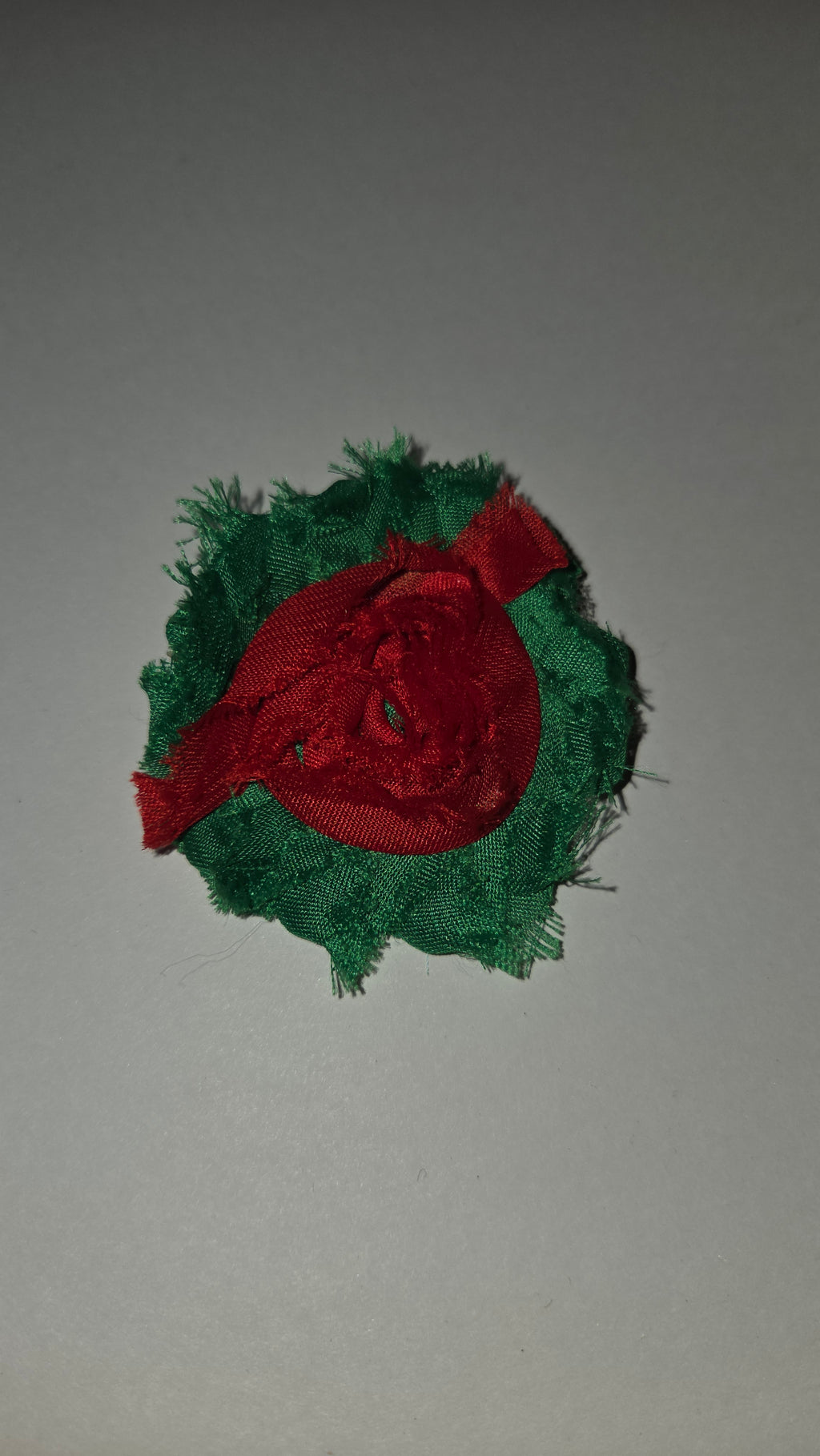 Red w/ Green outline