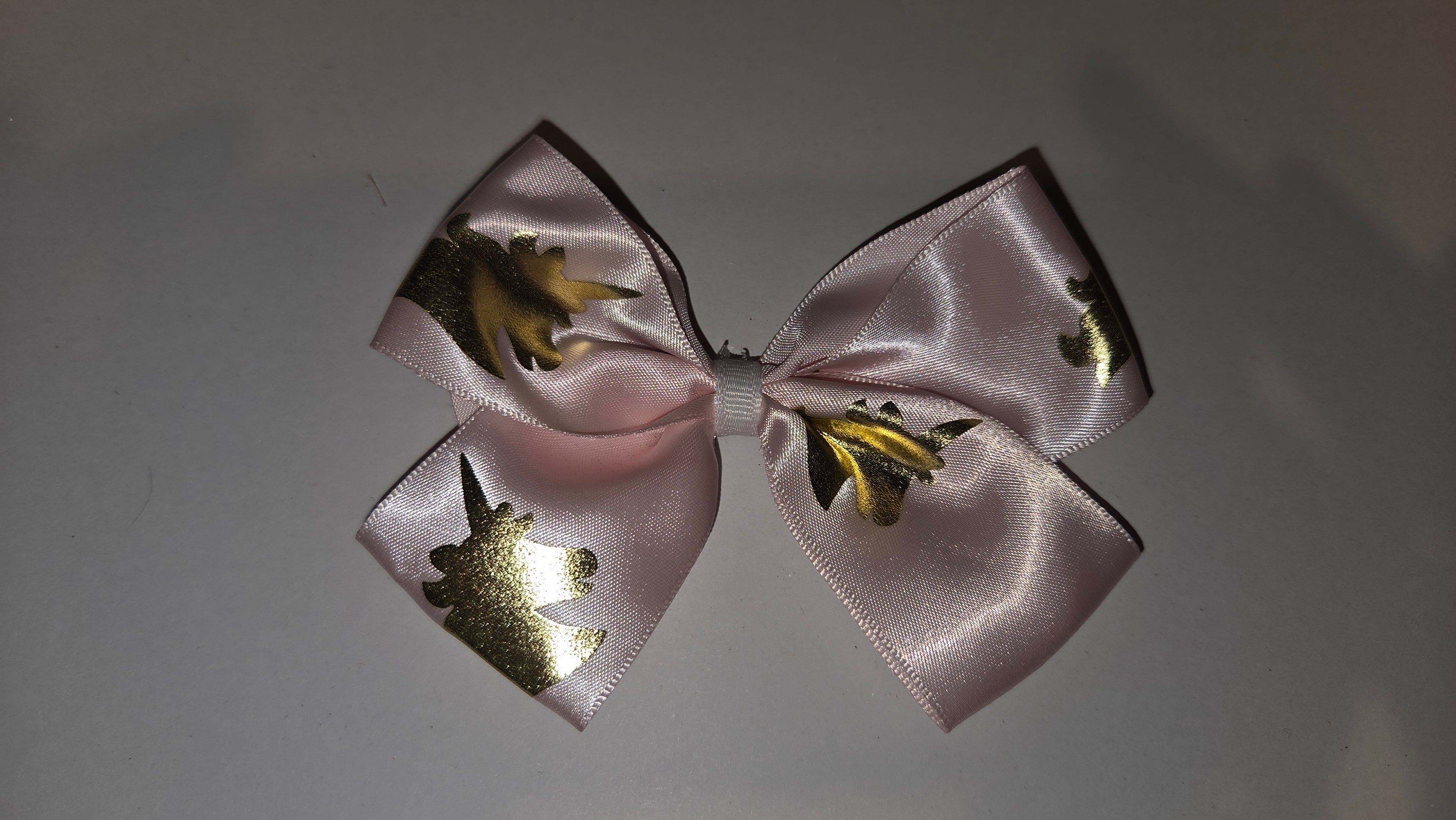 Light print w/ Gold unicorn heads