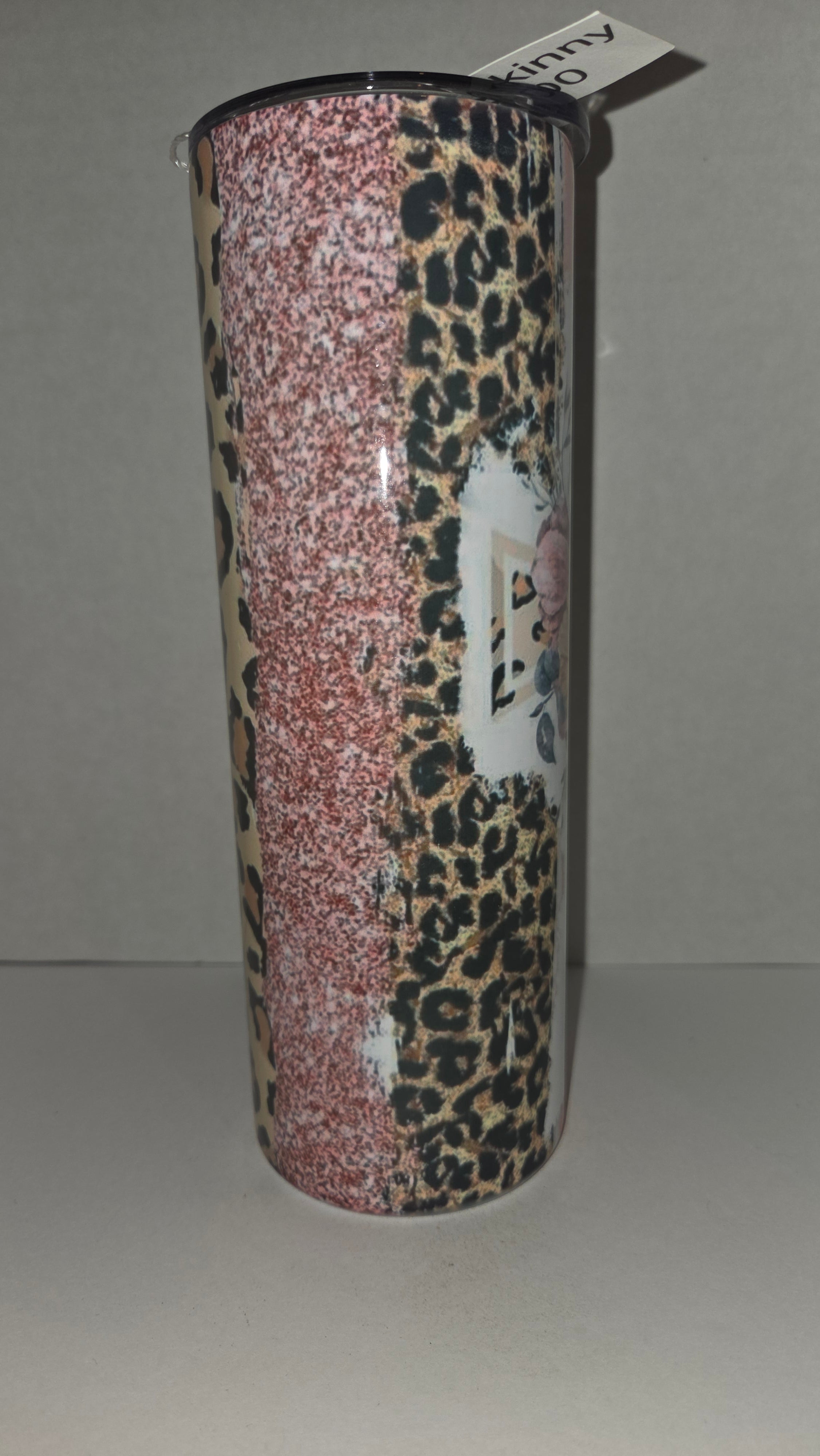 Pink and Cheetah Cross