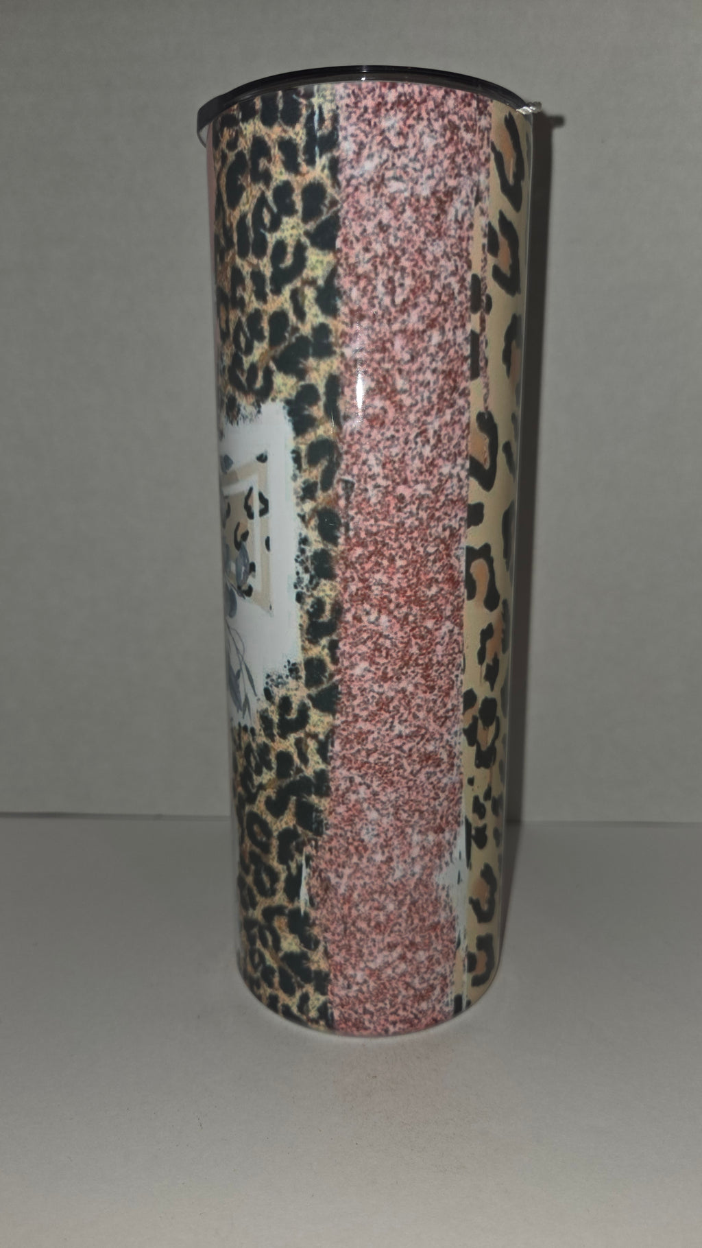 Pink and Cheetah Cross