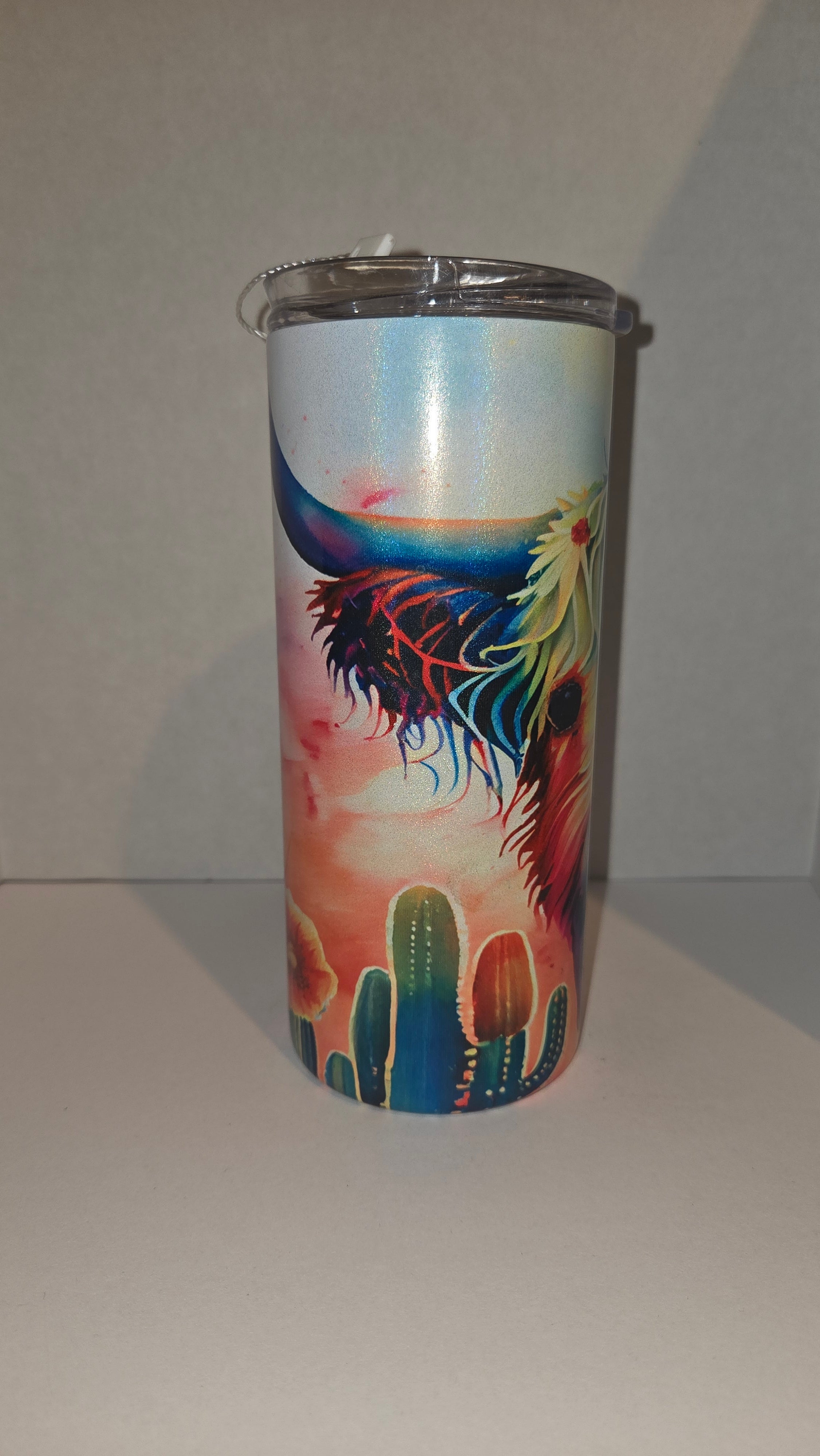 Rainbow Highland Cow (holographic)