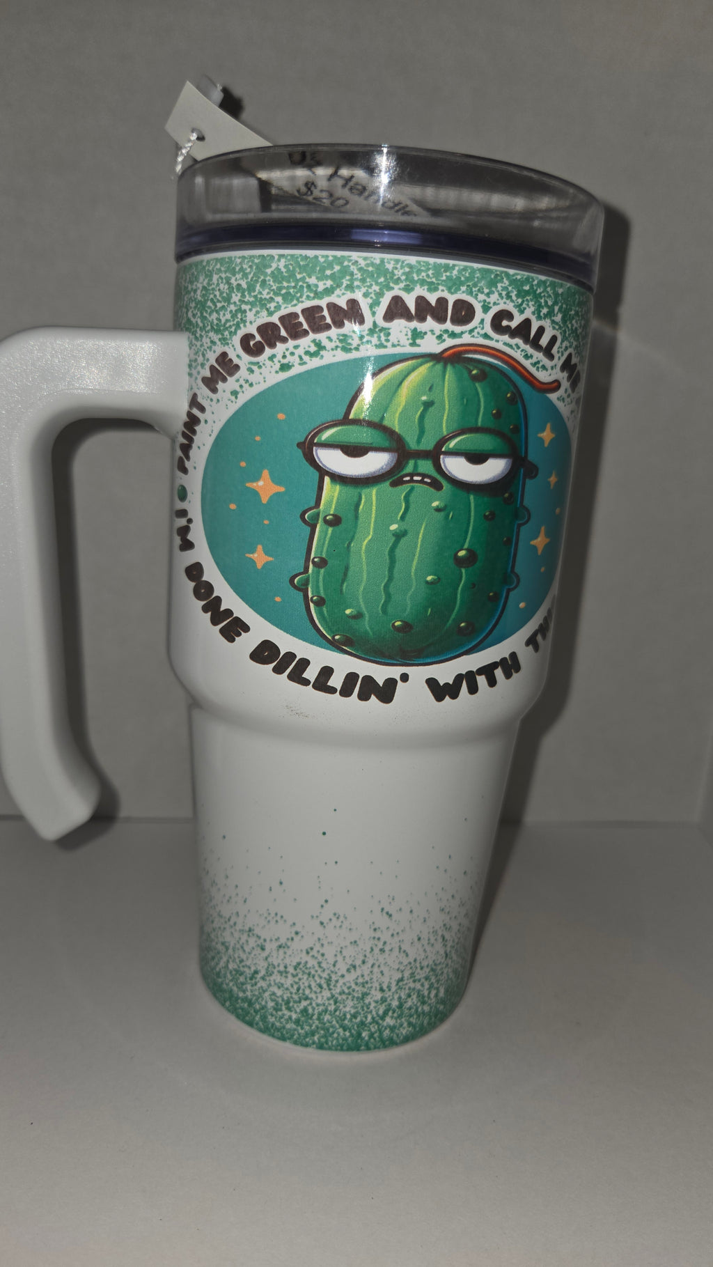 Paint me green and call me a pickle...