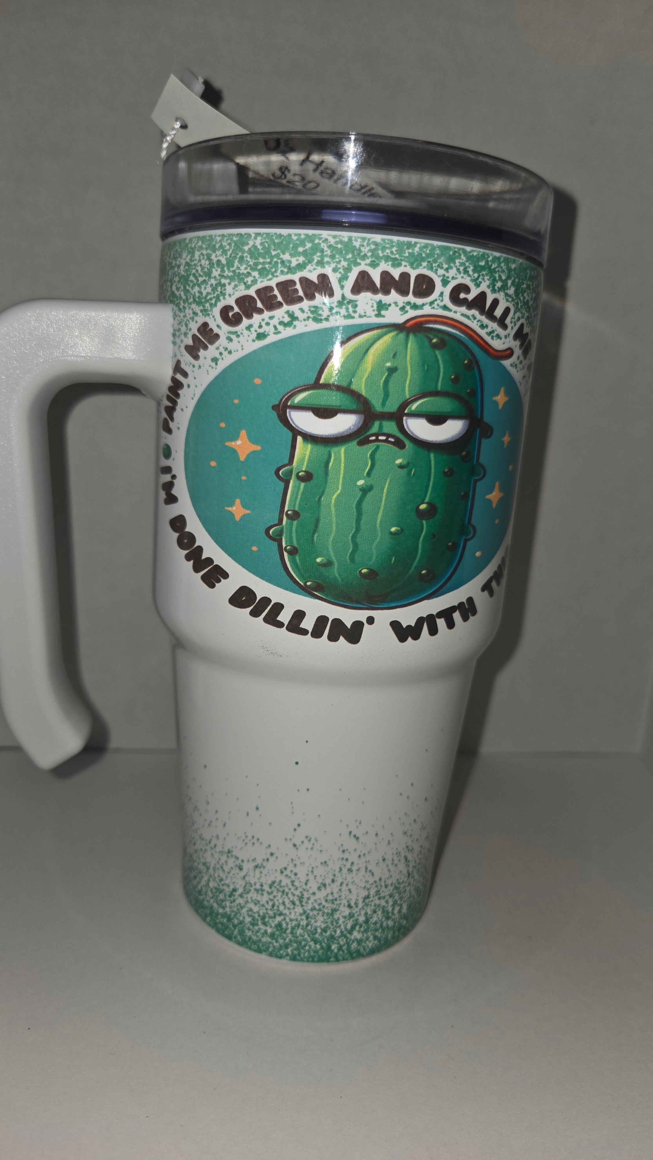 Paint me green and call me a pickle...