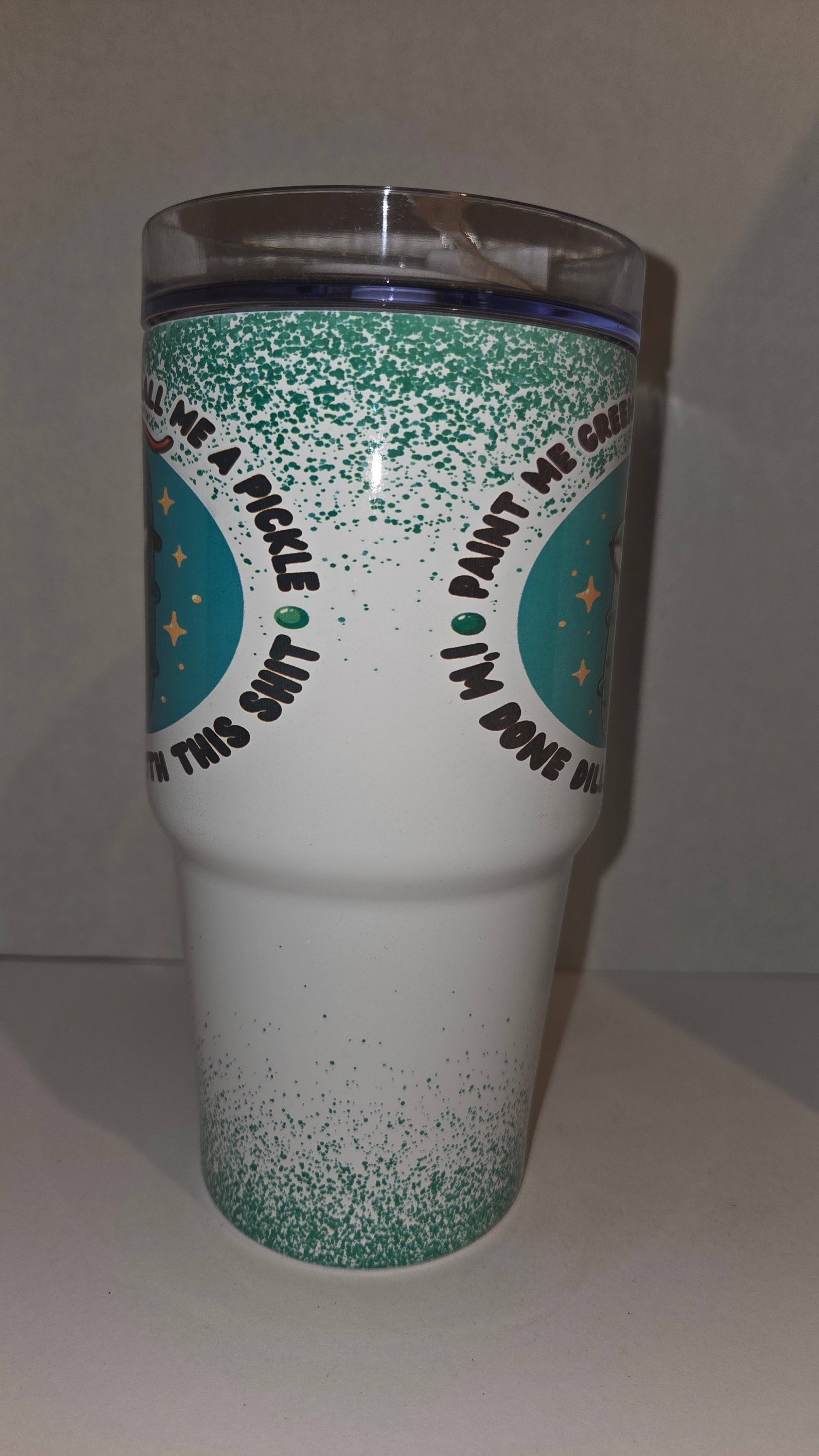 Paint me green and call me a pickle...