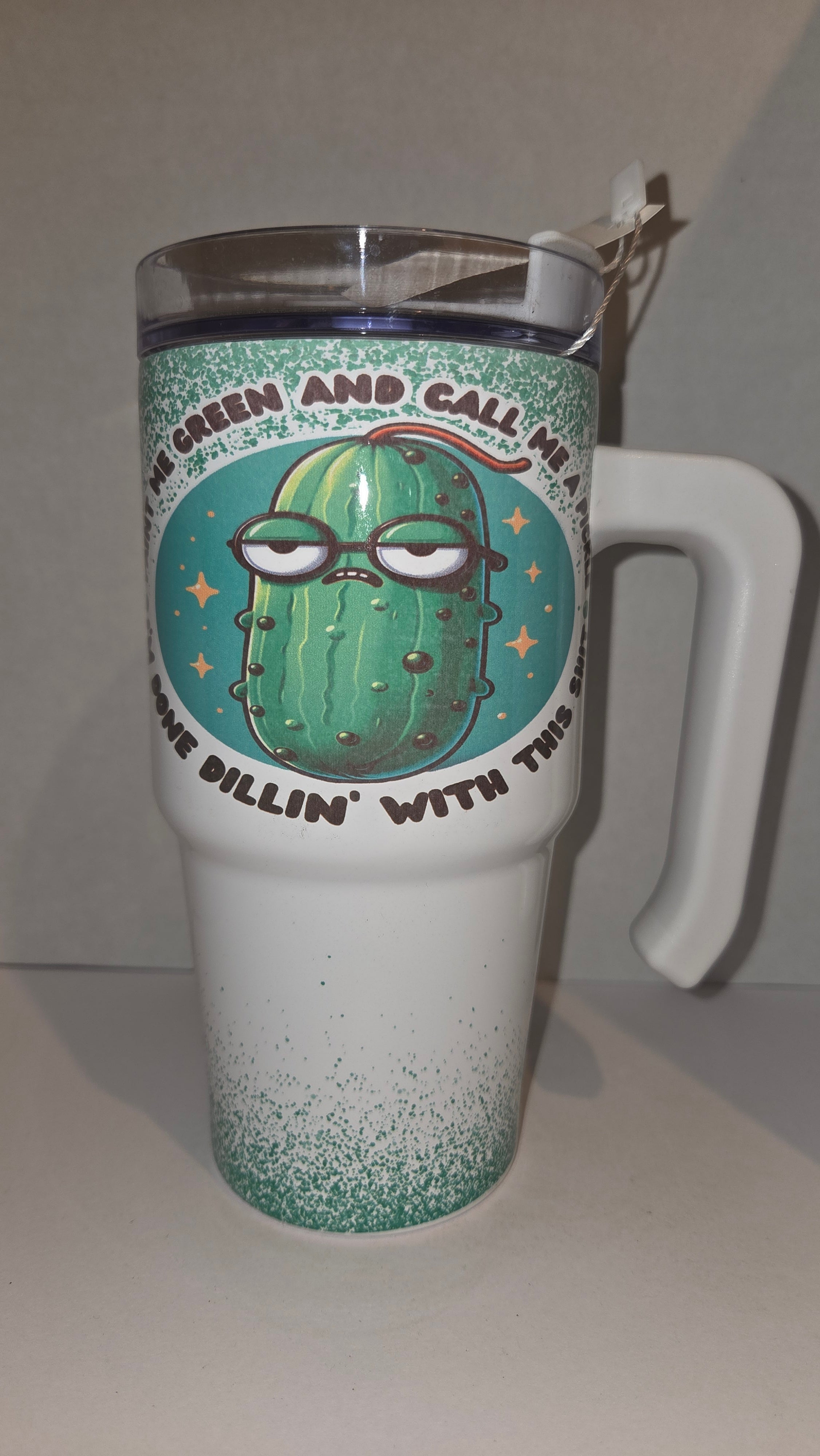 Paint me green and call me a pickle...