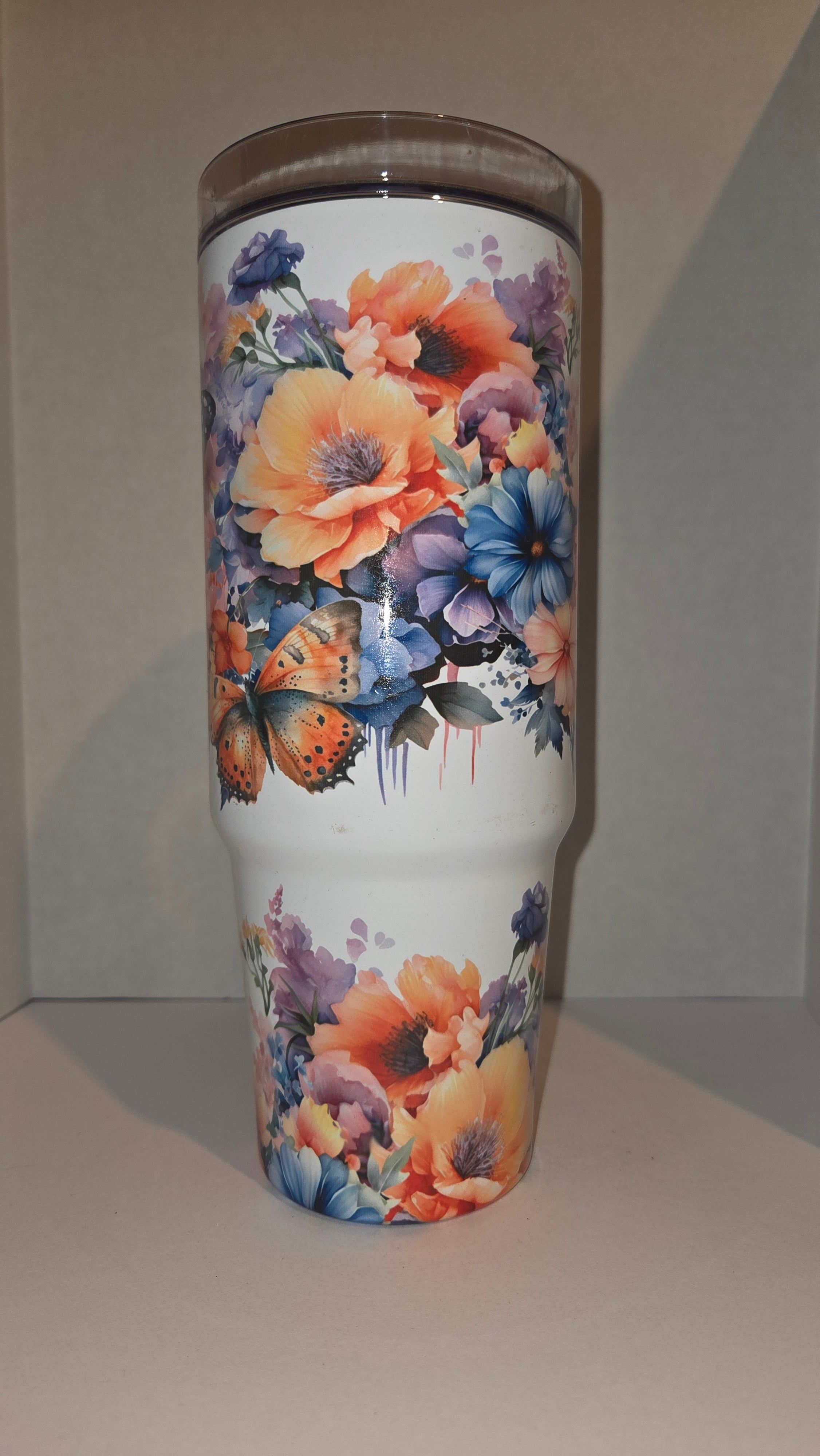 Floral and butterflies