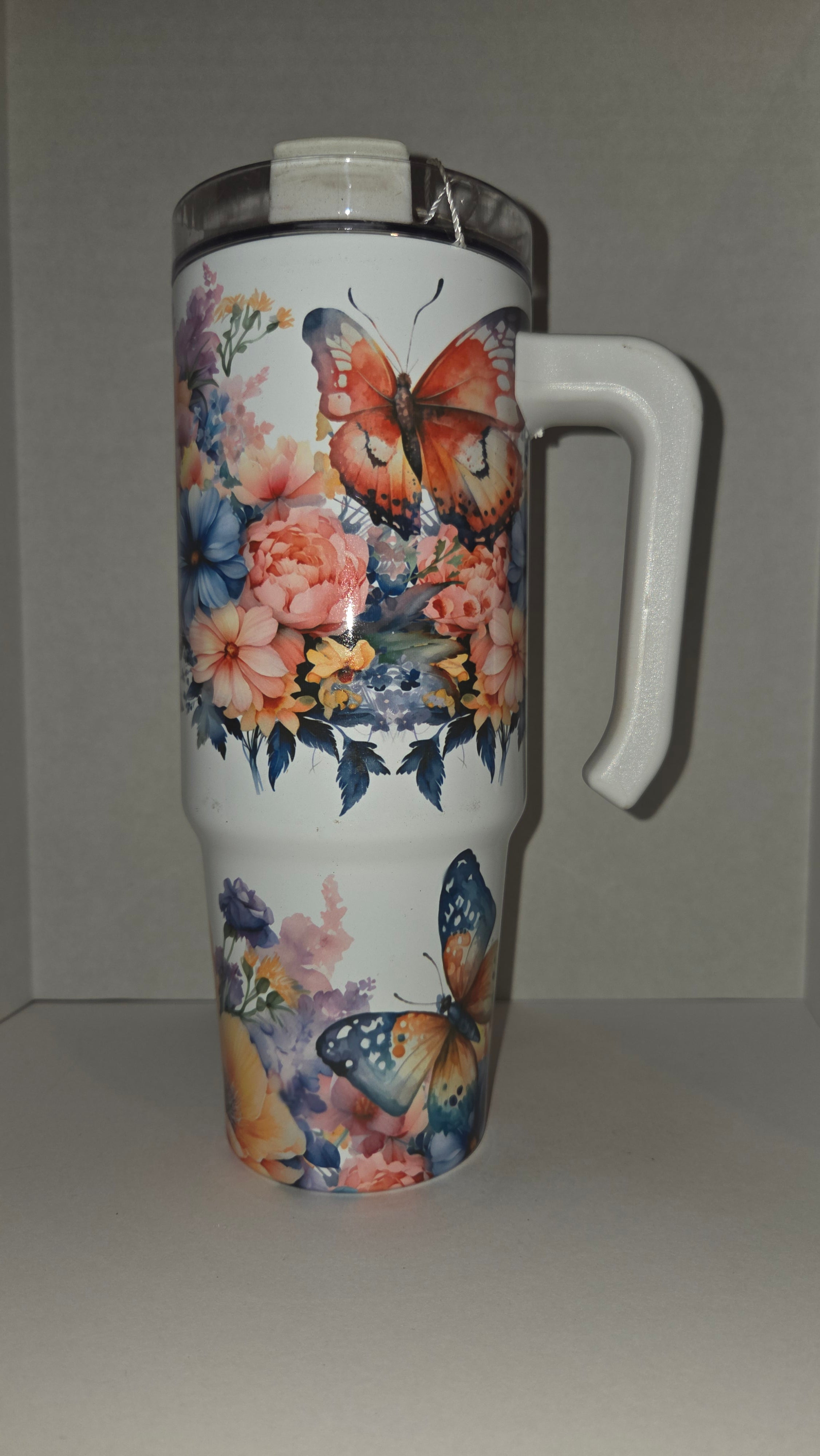 Floral and butterflies