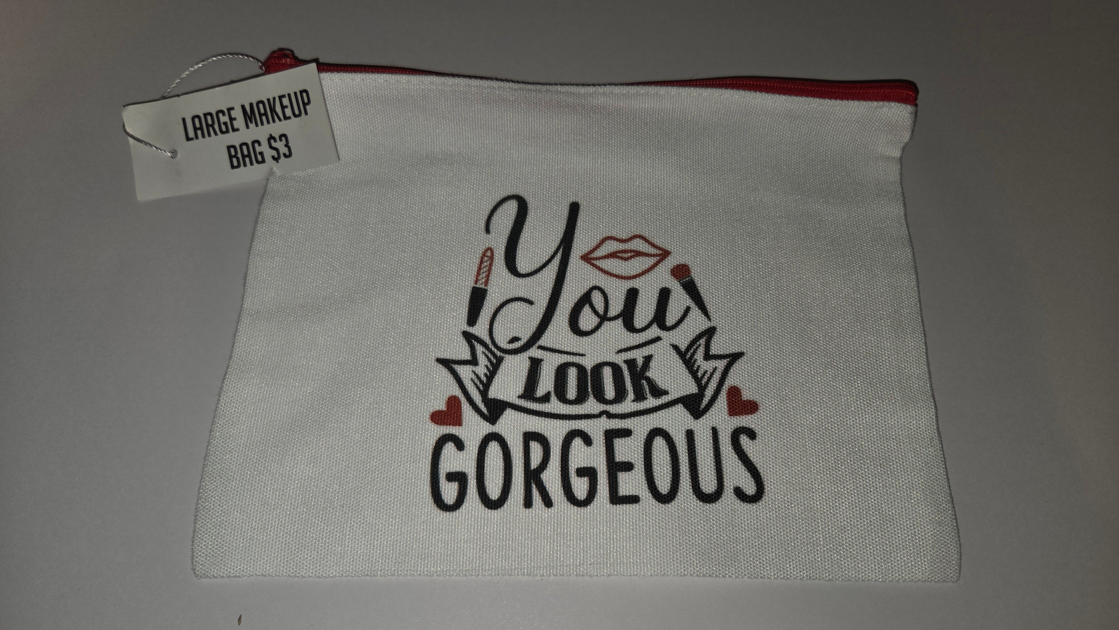 Large Canvas Bag- You look Gorgeous