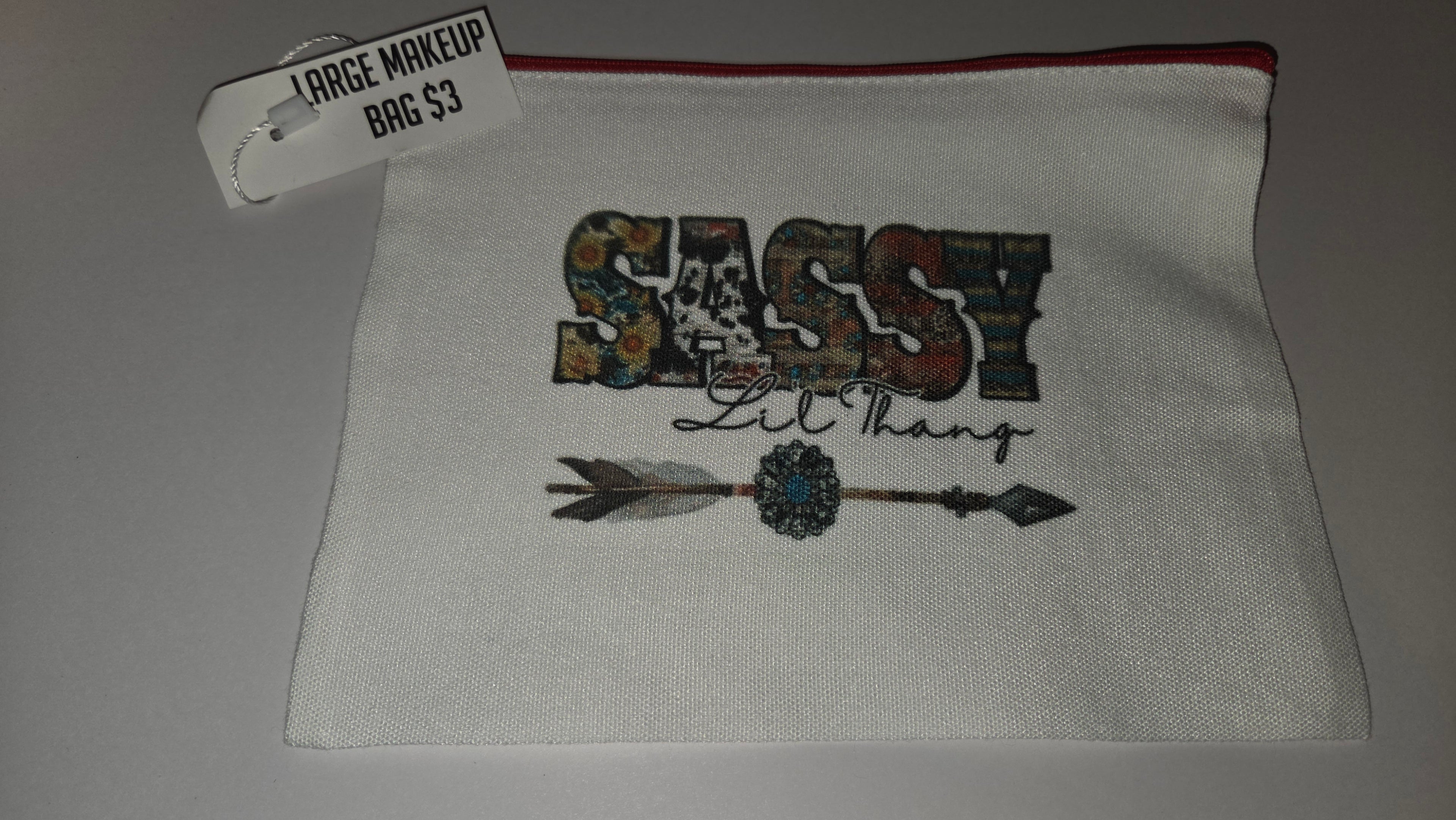 Large Canvas Bag- Sassy lil thang