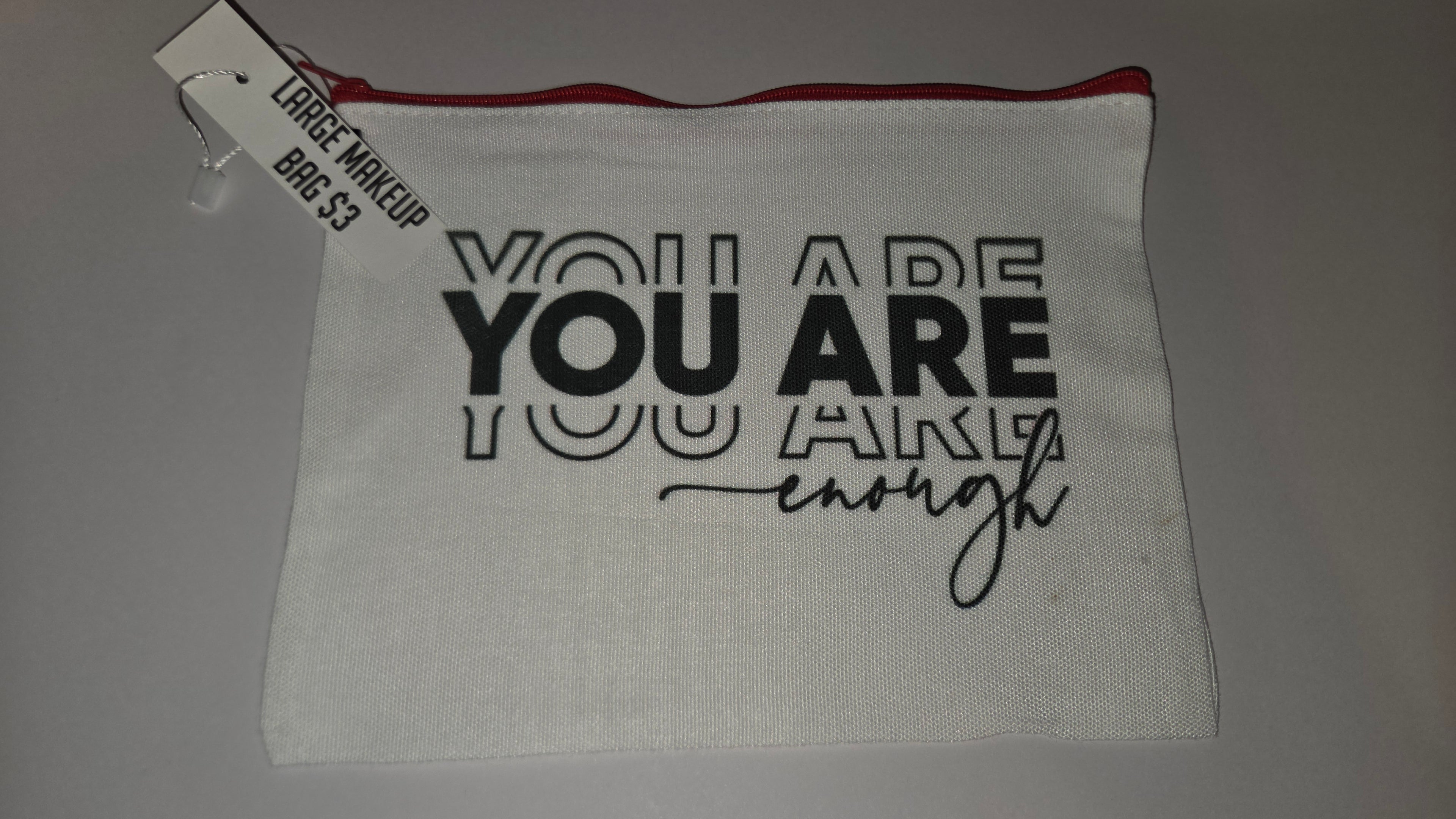 Large Canvas Bag- You are enough